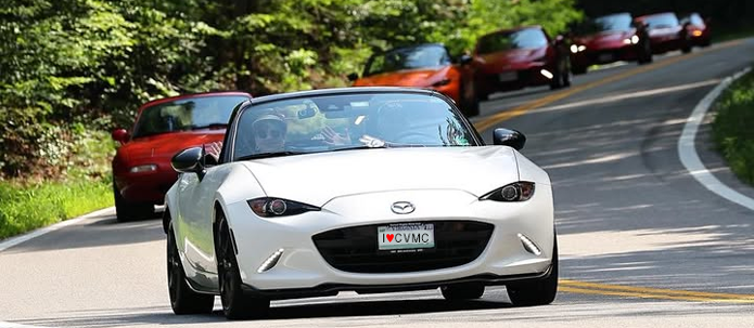miatas on curves