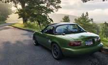 Miatas on parade